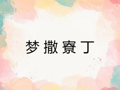 梦撒寮丁 梦撒寮丁