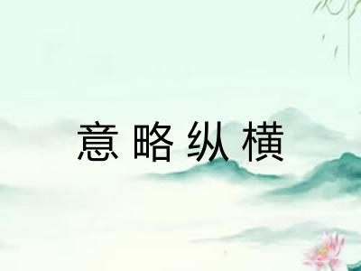 意略纵横 意略纵横
