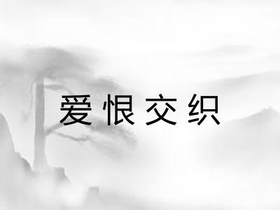 爱恨交织 爱恨交织