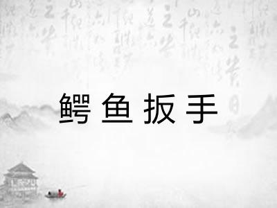 鳄鱼扳手 鳄鱼扳手