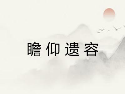瞻仰遗容 瞻仰遗容