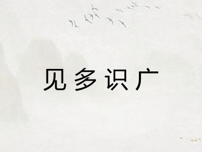 见多识广