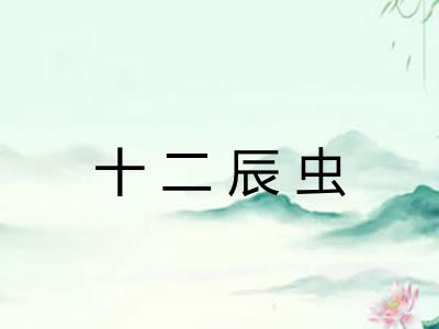 十二辰虫 十二辰虫