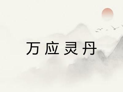 万应灵丹