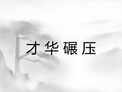 才华碾压