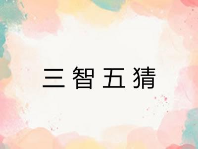 三智五猜