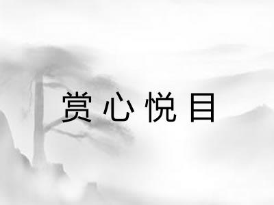 赏心悦目