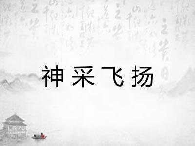 神采飞扬
