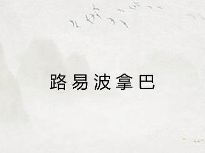 路易波拿巴 路易波拿巴
