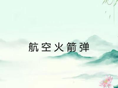 航空火箭弹 航空火箭弹
