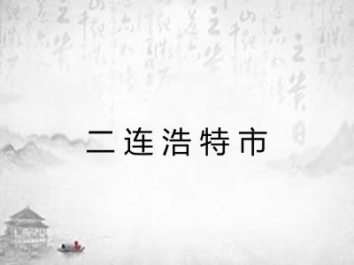 二连浩特市